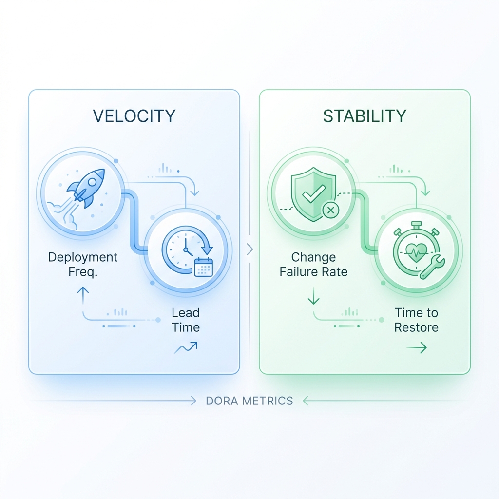DORA Metrics Diagram